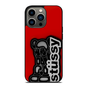 STUSSY X KAWS iPhone 13 Pro Case Cover