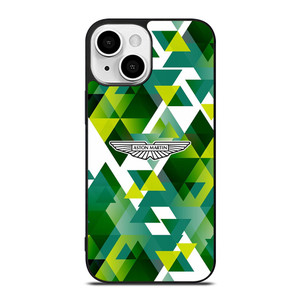 ASTON MARTIN LOGO GREEN TRIANGLE iPhone 13 Mini Case Cover