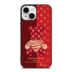 BEAR BRICK KAWS LUCKY iPhone 13 Mini Case Cover