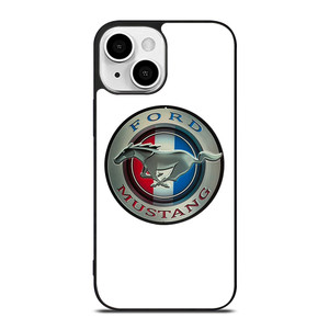 FORD MUSTANG LOGO CIRCLE iPhone 13 Mini Case Cover FORD MUSTANG LOGO CIRCLE iPhone 13 Mini Case Cover