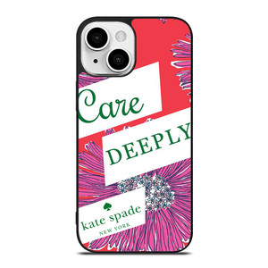 KATE SPADE NEW YORK CARE DEEPLY iPhone 13 Mini Case Cover