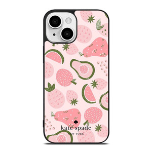 KATE SPADE NEW YORK LOGO FRUITS iPhone 13 Mini Case Cover