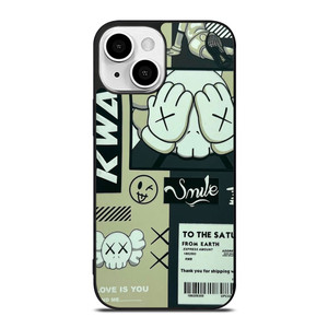 KAWS SMILE iPhone 13 Mini Case Cover KAWS SMILE iPhone 13 Mini Case Cover