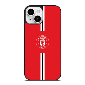 MANCHESTER UNITED FC LOGO FOOTBALL CLUB RED DEVILS ICON iPhone 13 Mini Case Cover