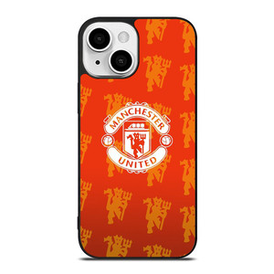 MANCHESTER UNITED FC LOGO RED DEVILS iPhone 13 Mini Case Cover