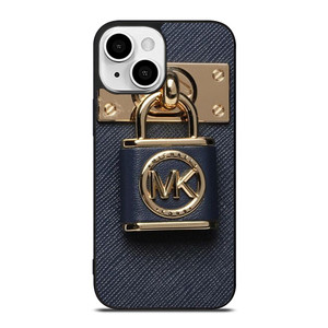 MICHAEL KORS LOGO MK PADLOCK iPhone 13 Mini Case Cover