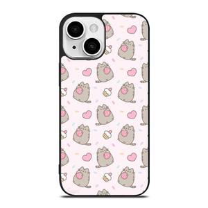 PUSHEEN CAT STRAWBERRY CAKE iPhone 13 Mini Case Cover