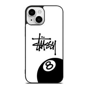 STUSSY 8 BILLIARD BALL iPhone 13 Mini Case Cover STUSSY 8 BILLIARD BALL iPhone 13 Mini Case Cover