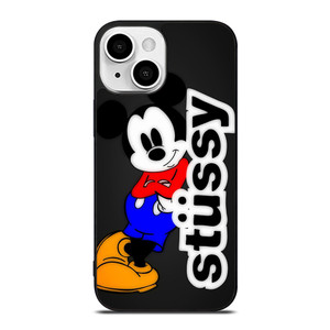 STUSSY MICKEY MOUSE iPhone 13 Mini Case Cover STUSSY MICKEY MOUSE iPhone 13 Mini Case Cover