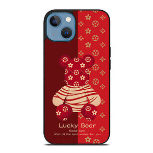 BEAR BRICK KAWS LUCKY iPhone 13 Case Cover BEAR BRICK KAWS LUCKY iPhone 13 Case Cover