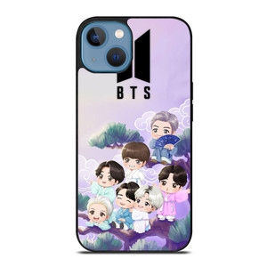 BTS BANGTAN BOYS KPOP KOREA CARTOON iPhone 13 Case Cover