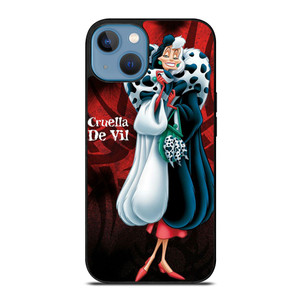 CRUELLA DE VIL DISNEY VILLAIN iPhone 13 Case Cover