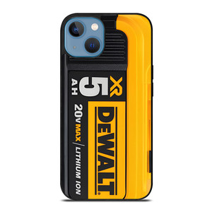 DEWALT TOOL BATTERY MAX XR 5AH iPhone 13 Case Cover