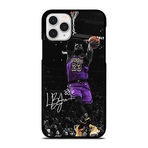 LEBRON JAMES DUNK LA LAKERS iPhone 11 Pro Case Cover LEBRON JAMES DUNK LA LAKERS iPhone 11 Pro Case Cover