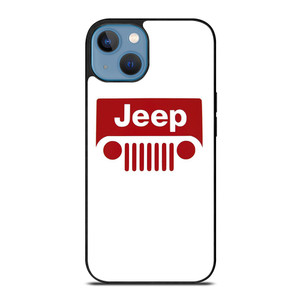 JEEP CAR LOGO RED iPhone 13 Case Cover
