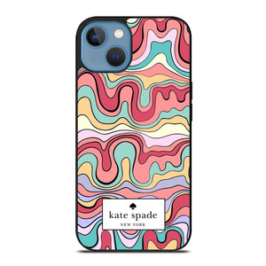 KATE SPADE NEW YORK ABSTRACT PAINTING iPhone 13 Case Cover KATE SPADE NEW YORK ABSTRACT PAINTING iPhone 13 Case Cover