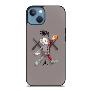KAWS AIR JORDAN STUSSY iPhone 13 Case Cover