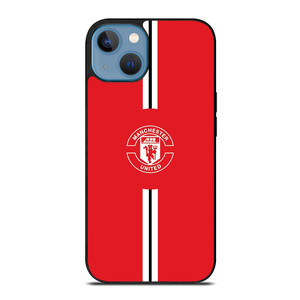 MANCHESTER UNITED FC LOGO FOOTBALL CLUB RED DEVILS ICON iPhone 13 Case Cover