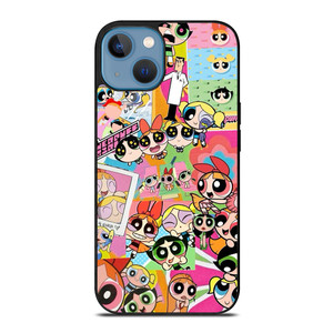 POWERPUFF GIRLS CARTOON NETWORK COLLAGE iPhone 13 Case Cover POWERPUFF GIRLS CARTOON NETWORK COLLAGE iPhone 13 Case Cover