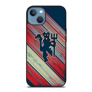 RED DEVILS MANCHESTER UNITED FC FOOTBALL CLUB LOGO iPhone 13 Case Cover
