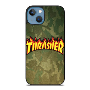 THRASHER CAMO SKATEBOARD MAGAZINE iPhone 13 Case Cover