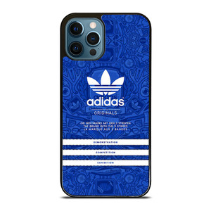 ADIDAS LOGO ORIGINALS BLUE iPhone 12 Pro Max Case Cover