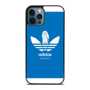 ADIDAS LOGO SHOES BLUE ORIGINALS iPhone 12 Pro Max Case Cover