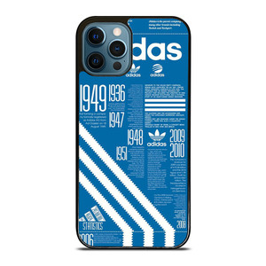 ADIDAS SHOES LOGO BLUE iPhone 12 Pro Max Case Cover
