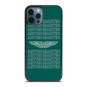 ASTON CAR LOGO GREEN iPhone 12 Pro Max Case Cover ASTON CAR LOGO GREEN iPhone 12 Pro Max Case Cover