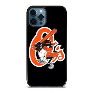BALTIMORE ORIOLES LOGO BASEBALL TEAM MASCOT iPhone 12 Pro Max Case Cover