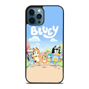 CARTOON BLUEY CHARACTERS iPhone 12 Pro Max Case Cover