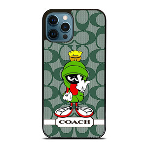 COACH NEW YORK LOGO MARVIN THE MARTIAN iPhone 12 Pro Max Case Cover