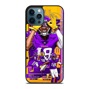 JUSTIN JEFFERSON MINNESOTA VIKINGS NFL iPhone 12 Pro Max Case Cover