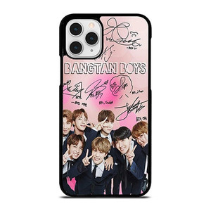 KPOP BTS LOVE PINK SIGNATURE iPhone 11 Pro Case Cover KPOP BTS LOVE PINK SIGNATURE iPhone 11 Pro Case Cover