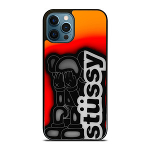 KAWS STUSSY iPhone 12 Pro Max Case Cover