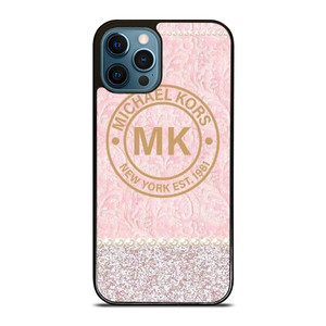 MICHAEL KORS MK LOGO PINK iPhone 12 Pro Max Case Cover