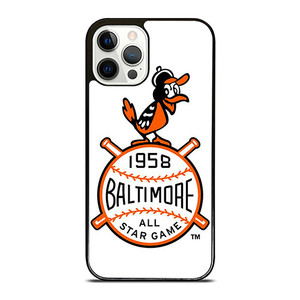 BALTIMORE ORIOLES LOGO BASEBALL TEAM 1958 iPhone 12 Pro Case Cover