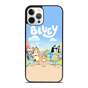 CARTOON BLUEY CHARACTERS iPhone 12 Pro Case Cover