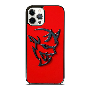 DODGE DEMON LOGO RED iPhone 12 Pro Case Cover