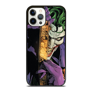 JOKER WITH FILM DC BATMAN CARTOON iPhone 12 Pro Case Cover