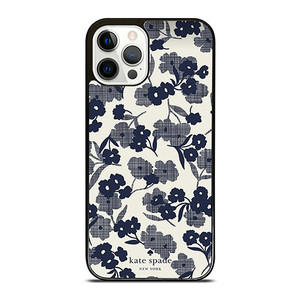 KATE SPADE NEW YORK BLUE FLORAL iPhone 12 Pro Case Cover