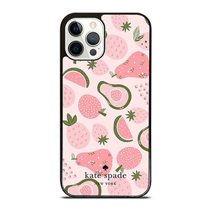 KATE SPADE NEW YORK LOGO FRUITS iPhone 12 Pro Case Cover