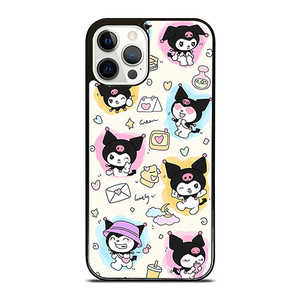 KUROMI SANRIO CARTOON KAWAII iPhone 12 Pro Case Cover