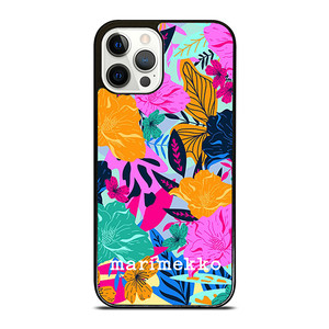 MARIMEKKO FLOWER COLORFUL PATTERN iPhone 12 Pro Case Cover