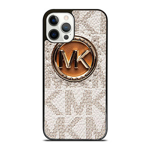 MICHAEL KORS LOGO MK WHITE iPhone 12 Pro Case Cover