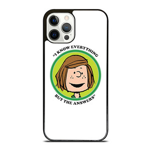 PEPPERMINT PATTY THE PEANUTS iPhone 12 Pro Case Cover