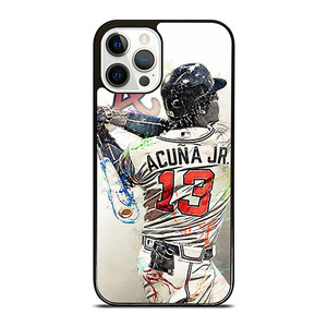 RONALD ACUNA JR 13 ATLANTA BRAVES iPhone 12 Pro Case Cover