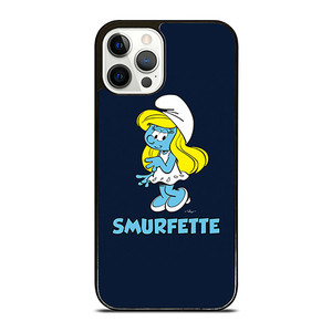 SMURFETTE SMURF GIRL CARTOON iPhone 12 Pro Case Cover