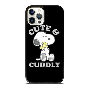 SNOOPY THE PEANUTS CUTE AND CUDDLY iPhone 12 Pro Case Cover