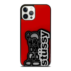 STUSSY X KAWS iPhone 12 Pro Case Cover